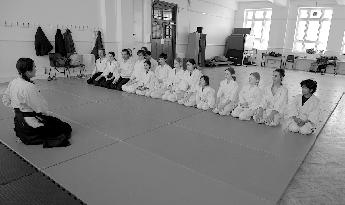 Childrens class Maddie grading in children's class